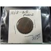 Image 1 : 1868 2 CENT PENNY PIECE GOOD CONDITION