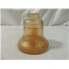 Image 2 : ANTIQUE CARNIVAL GLASS LIBERTY BELL BANK
