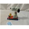 Image 1 : VINTAGE 1971 SNOOPY PEANUTS WOODSTOCK FIGURE