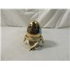 Image 1 : HUMPTY DUMPTY SITTING METAL BRASS COIN BANK