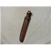 Image 2 : SHARP SHEATH KNIFE FILLET HUNTING 10" LEATHER