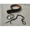 Image 1 : LOT WESTERN BELT BUCKLES BOLO COWBOY MORE