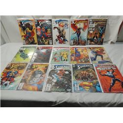 15 COMIC BOOKS  ALL SUPERMAN