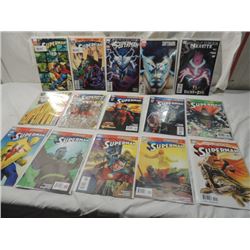 15 COMIC BOOKS  ALL SUPERMAN