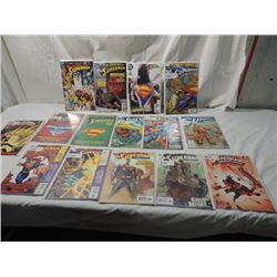 15 COMIC BOOKS  ALL SUPERMAN
