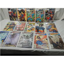 15 COMIC BOOKS  ALL SUPERMAN