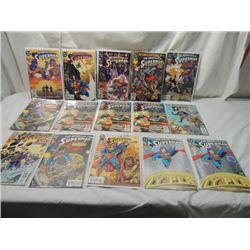 15 COMIC BOOKS  ALL SUPERMAN
