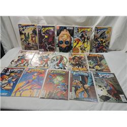 15 COMIC BOOKS  ALL SUPERMAN