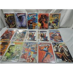 15 COMIC BOOKS  ALL SUPERMAN