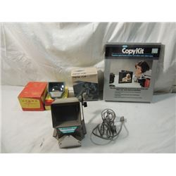 PHOTOGRAPHIC SLIDE MOVIE VIEWER LOT