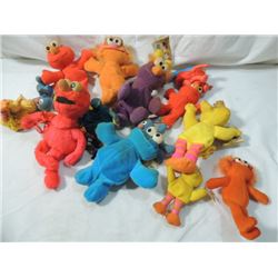 BIG BOX LOT SESAME STREET TOYS VINTAGE BEANS TYCO