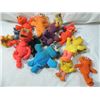 Image 1 : BIG BOX LOT SESAME STREET TOYS VINTAGE BEANS TYCO