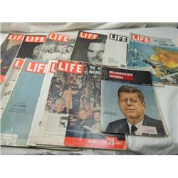 LIFE MAGAZINES 1965'S KENNEDY ACTORS MORE