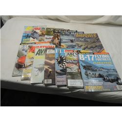 LOT WAR MILITARY AIR FORCE AIRPLANE BOOKS JETS