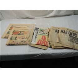 1940'S 1950'S REGISTER STAR NEWSPAPERS WAR ISSUES