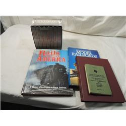 TRAINS LOCOMOTIVES RAILROAD BOOK VHS LOT MOVIES