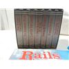 Image 2 : TRAINS LOCOMOTIVES RAILROAD BOOK VHS LOT MOVIES