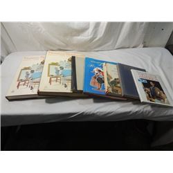 NORMAN ROCKWELL BOOK LOT ART COFFE TABLE