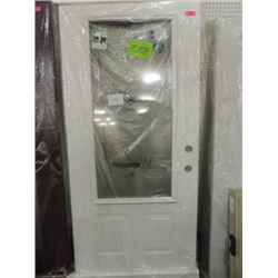 NEW EXTERIOR STEEL DOOR 36"