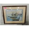 Image 1 : NICE VINTAGE FRAMED ART PRINT 30.5" X 24.5"