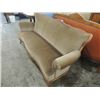 Image 2 : BEAUTIFUL ANTIQUE VELOUR WOOD SOFA COUCH DUVET