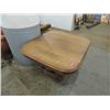 Image 1 : WALNUT DINING TABLE KITCHEN ANTIQUE ART DECO