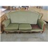 Image 1 : ANTIQUE VINTAGE GREEN SOFA EARLY AMERICAN