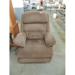 NICE VELOUR CONTEMPORARY LA Z BOY RECLINER