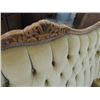 Image 3 : HUGE ANTIQUE HALF MOON SHAPED SOFA COUCH 3 PIECE