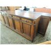 Image 3 : ART DECO WALNUT BUFFET SIDEBOARD DINING CHEST