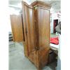 Image 3 : ARLINGTON MAHOGANY FINISH PICKLED FINISH ARMOIRE