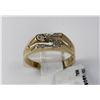 Image 1 : #0416 - 10K YELLOW GOLD DIAMOND RING