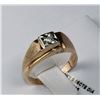 Image 1 : #0765 - 10K YELLOW GOLD DIAMOND(0.06CT) RING