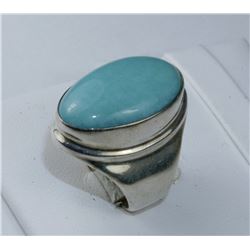 #0038 - STERLING SILVER RING - 16.1 GRAMS