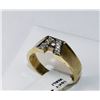 Image 1 : #0404 - 10K YELLOW GOLD DIAMOND RING