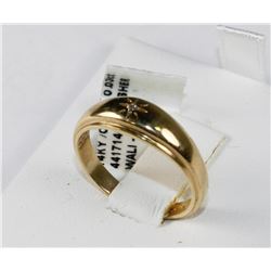 #0391 - 10K YELLOW GOLD DIAMOND(0.03CT) RING