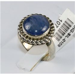 #0108 - STERLING SILVER RING - 7.7 GRAMS