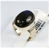 Image 1 : #0060 - STERLING SILVER AGATE RING - 6.1 GRAMS