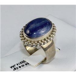 #0107 - STERLING SILVER RING - 9.2 GRAMS