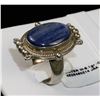 Image 1 : #0059 - STERLING SILVER AGATE RING - 9.1 GRAMS