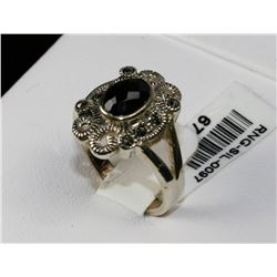 #0097 - STERLING SILVER RING - 4.8 GRAMS