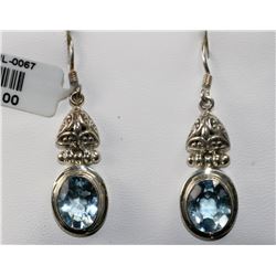 #0067 - STERLING SILVER EARRINGS - 8.0 GRAMS