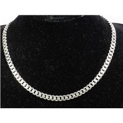 #9992 - 20" STERLING SILVER NECKLACE - 48.03 GRAMS