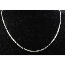 #0076 - 26" STERLING SILVER NECKLACE - 11.2 GRAMS