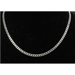 #0061 - 18" STERLING SILVER NECKLACE - 15.5 GRAMS