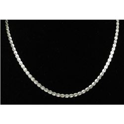 #0086 - 20" STERLING SILVER FANCY NECKLACE