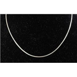#0077 - 18" STERLING SILVER FANCY NECKLACE