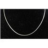 Image 1 : #0077 - 18" STERLING SILVER FANCY NECKLACE