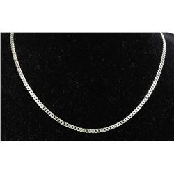 #0087 - 24" STERLING SILVER NECKLACE - 15.6 GRAMS