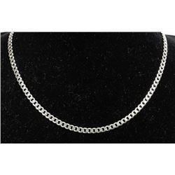 #0083 - 18" STERLING SILVER NECKLACE - 15.5 GRAMS